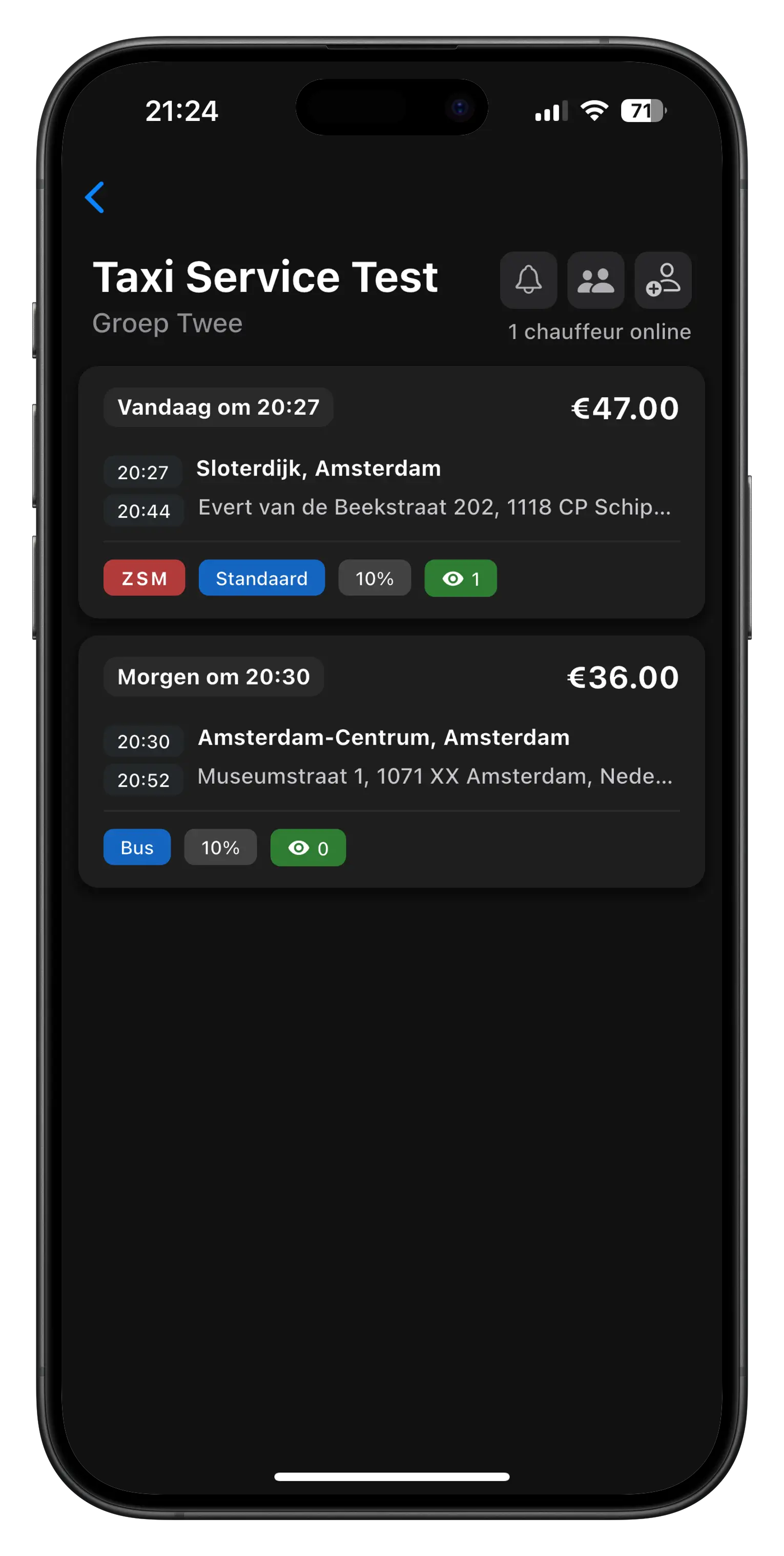 MijnRitten App
